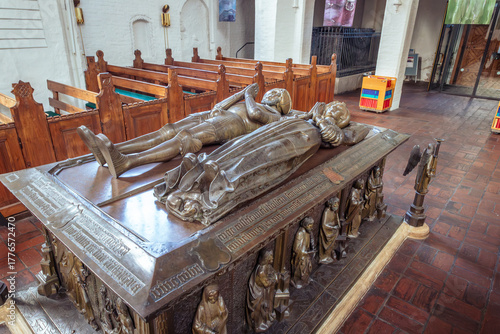 Kirche des Bordesholmer Kloster Kenotaph des Herzogs Friedrich I von Schleswig-Holstein