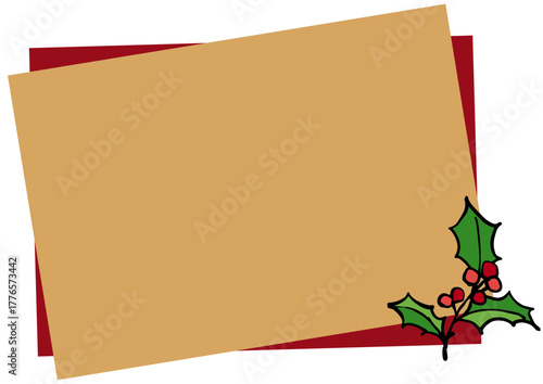 柊のテンプレート