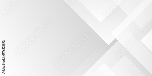 Modern white vector abstract graphic design Banner Pattern background web template. White Grey Line Cut Paper Abstract bg .Suit for business, corporate, institution, party, festive, seminar, and talks