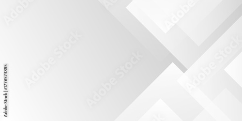 Modern white vector abstract graphic design Banner Pattern background web template. White Grey Line Cut Paper Abstract bg .Suit for business, corporate, institution, party, festive, seminar, and talks
