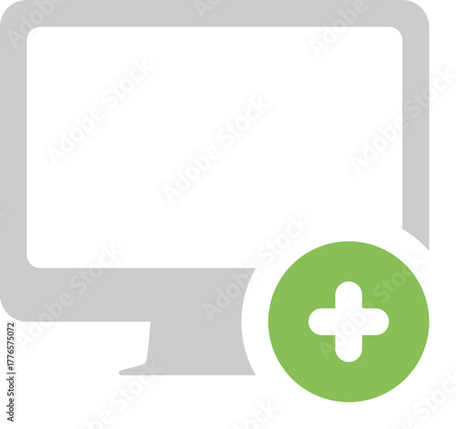 New desktop monitor icon