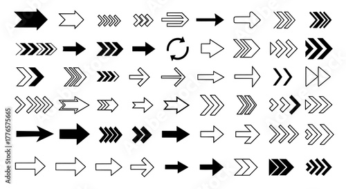 Arrow direction set