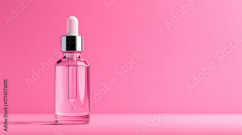 Transparent dropper bottle ...