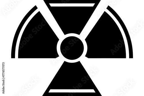 Dynamic radiation hazard symbol design for science, technology, and health applications in modern design