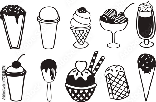ice cream collection