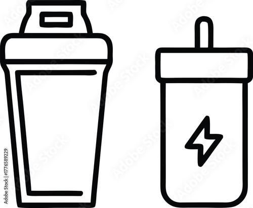 vector illustration of a trash can
