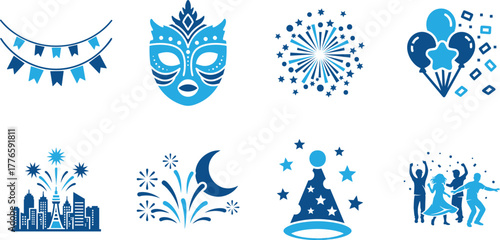 Festival icon for culture and tradition