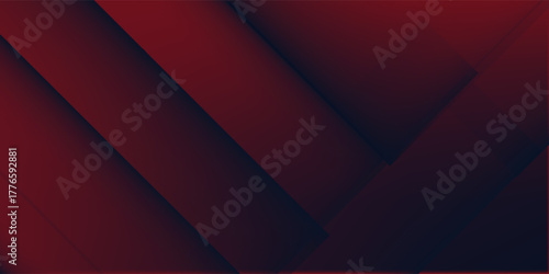Modern dark red black white line abstract background for presentation design template. Vector illustration for corporate, business, wedding, talks, and beauty contest