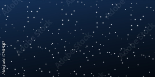 Beautiful falling snowflakes wallpaper. Winter dust ice particles. Snowfall weather white teal blue background. Many snowflakes january theme. Snow hurricane scenery, Magic nature fantasy snowfall.