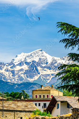 house in the mountains, Aosta, Italy