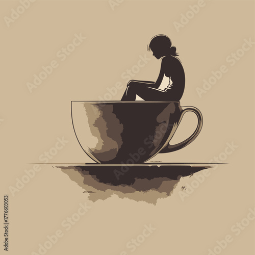 Tranquil Escape: A Sip of Serenity