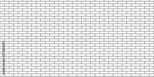 White brick wall faced exterior grunge masonry pavement construction rough concrete wall floor urban rectangle solid block texture background.	
