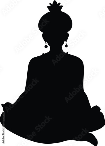 buddha statue silhouette