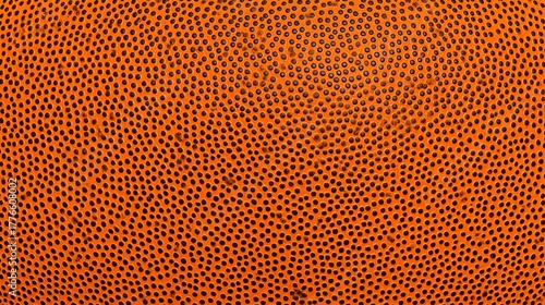 seamless basketball leather texture with fine pebbled orange surface detail