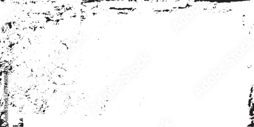 Damage distress wall concrete aged chalk ink rust crack urban dirty grunge splatter background.	