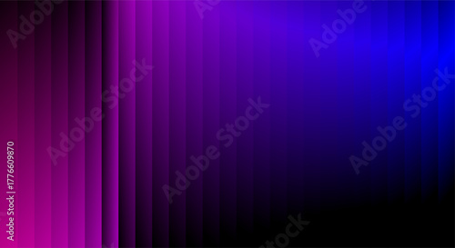 Abstract gradient background with vertical lines and pixelated effect