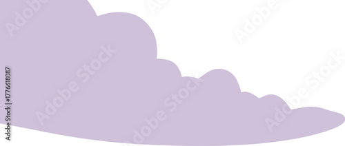 Half Lavender Cloud