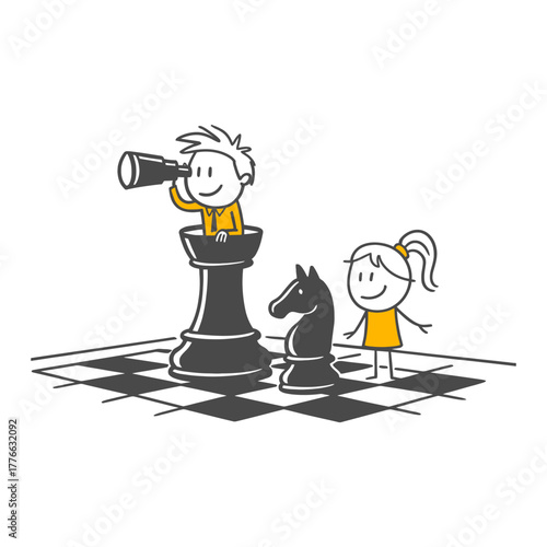 Strategic Employees Developing A Long-Term Vision At The Strategic Summit Achieve Success Through Teamwork.