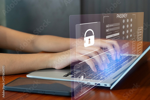 using Passkey instead of a code set for maximum security Biometric Lock