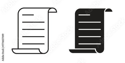 History icon line. eps 10 vector illustration