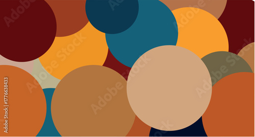 Colorful Orange Circle Fruit Icon Illustration – Round Decorative Pattern Design Template in Yellow and Orange Tones for Web Banners, Business Branding, Easter Elements, Modern Symbol Concept, Paper C