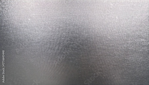 pearl silver metallic aluminum foil stainless steel texture grainy plain grey abstract monochrome background banner