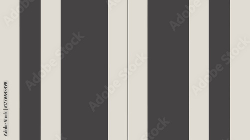 Vertical stripes in dark gray and light beige creating a simple repeating pattern background design art