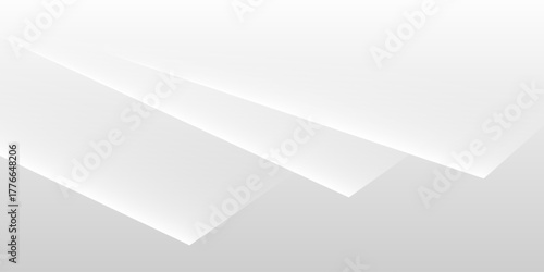 Abstract white and gray triangle arrow vector background. texture white pattern