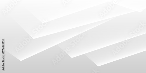 Abstract white and gray triangle arrow vector background. texture white pattern