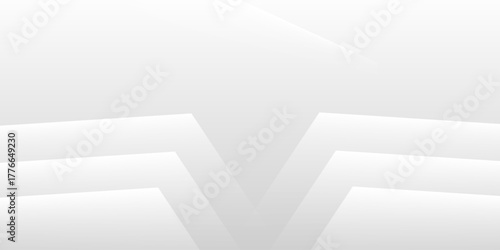 Abstract white and gray triangle arrow vector background. texture white pattern