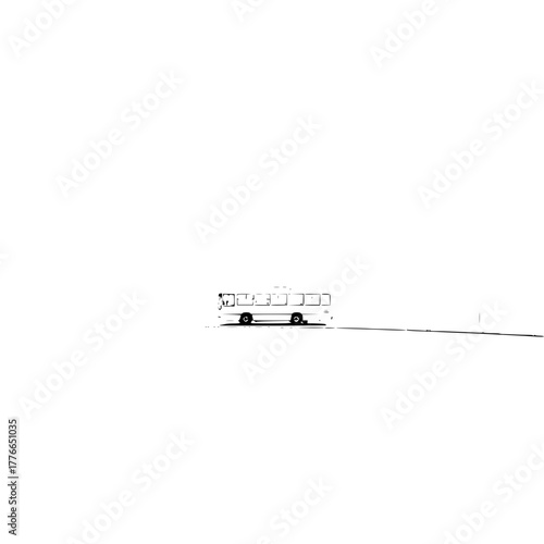 A crystal ball with geometric patterns sitting on a pedestal in a simple black and white line drawing