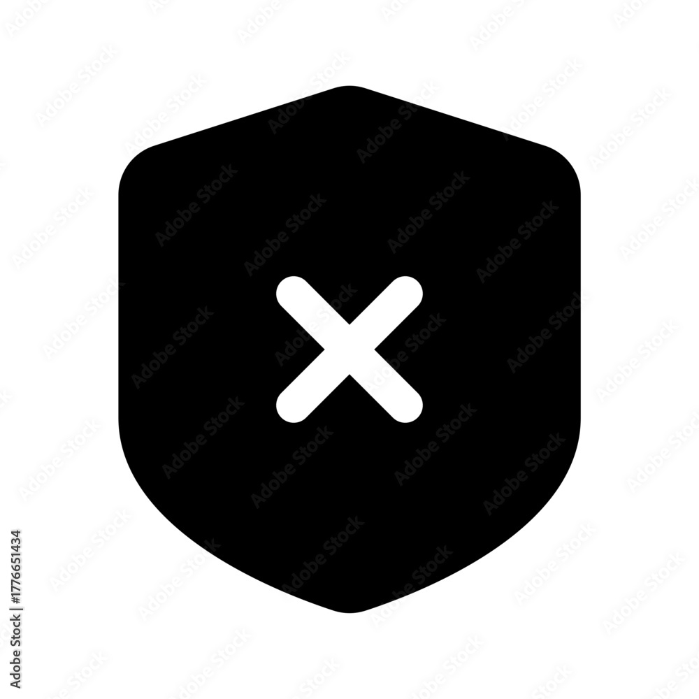 Obraz premium Abstract black color digital screen design