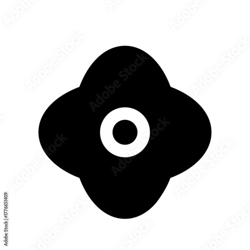 Abstract black color blank canvas background