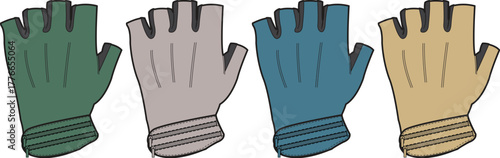 Stylish Collection of Fingerless Gloves A Versatile Accessory for Every Season and Activity