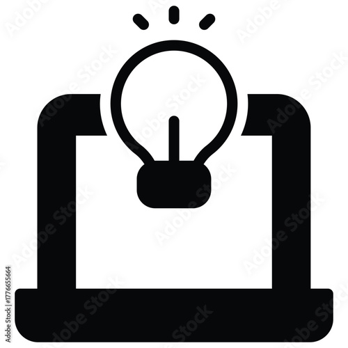 Creativity Icon Vector Stock Illustration