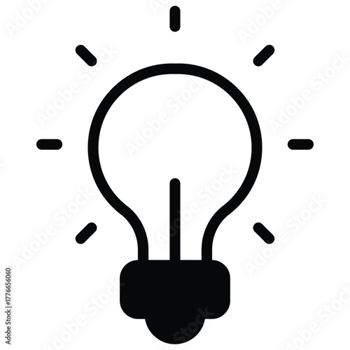 Idea Icon Vector Stock Illustration