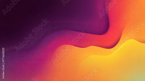 Minimalist abstract gradient background with soft colors blending. Smooth color transitions form a flowing abstract landscape. Artistic fluid abstract background.