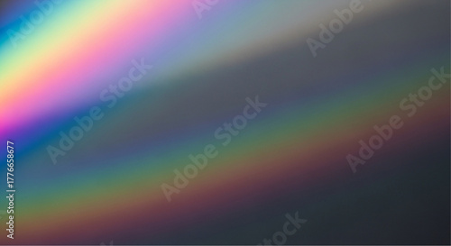 Abstract rainbow light pattern creating a vibrant colorful display, capturing the beauty of natural light and optics, evoke wonder. vector illustration