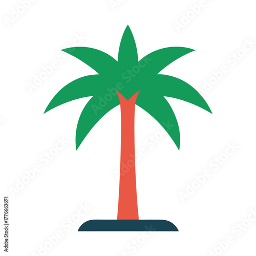palm tree vector illustration