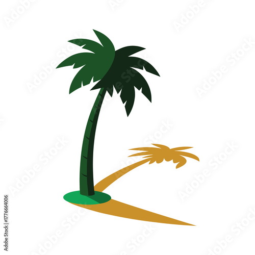 palm tree vector illustration
