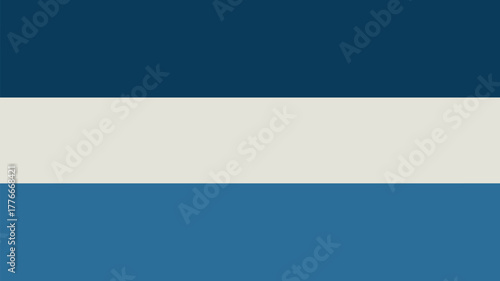 A simple horizontal color block design with navy blue and off white color combination for background use