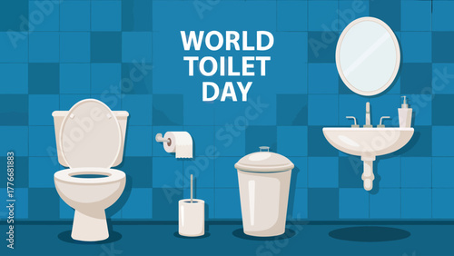 Celebrate World Toilet Day with Clean and Hygienic Bathroom Essentials for Sanitation Awareness and Global Health