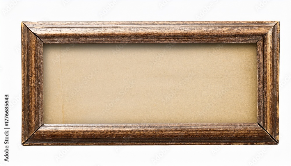 Fototapeta premium Old Photo Frame Isolated