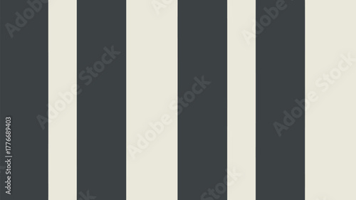 A simple pattern of alternating dark gray and light beige vertical stripes in a repeating sequence