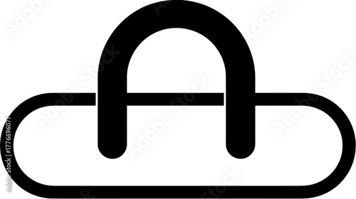 Lock security icon vector