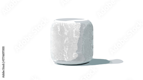 Smart speaker icon vector