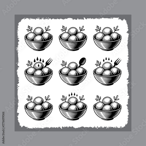 Abstract geometric design with bold color accents and clean lines