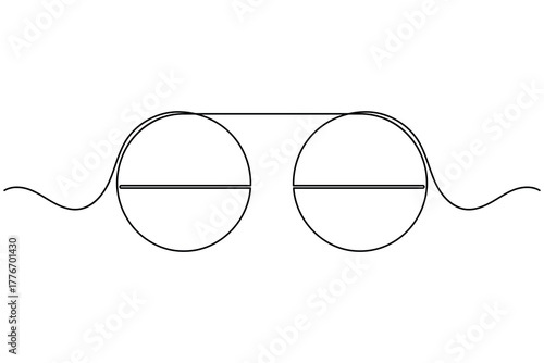 Pharmaceuticals capsule and tablets continuous one line drawing on white background minimalist medicine pill outline vector illustration