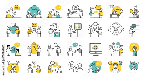 Creative concept vector illustrations showing design, art, and idea generation. Includes teamwork, brainstorming, and creative process elements for modern projects.