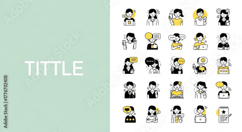 Creative concept vector illustrations showing design, art, and idea generation. Includes teamwork, brainstorming, and creative process elements for modern projects.